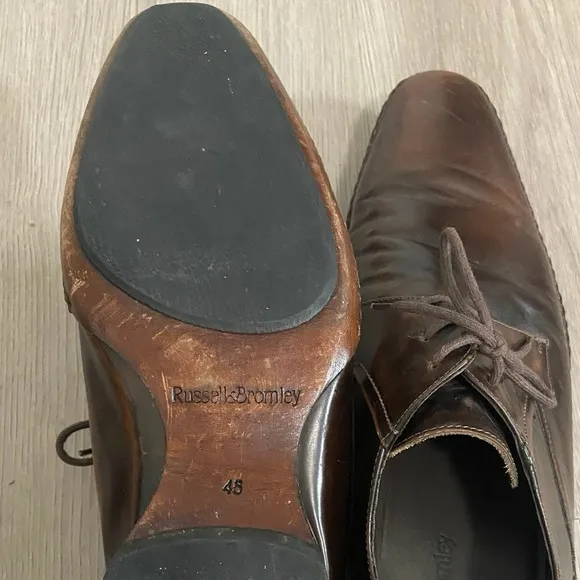 Russell &amp; Bromley London - men fashion lace shoes size EU45 US 11-11.5
