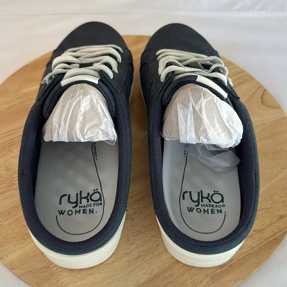 Ryka Fixed Lace Sneaker Mules - Viv Classic Mule blue