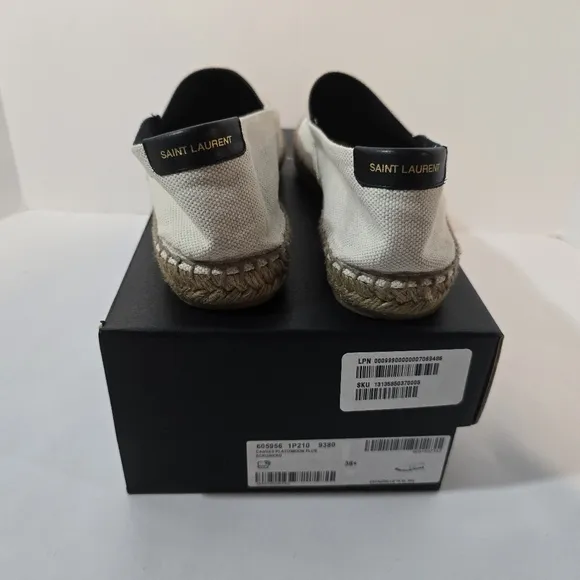 Saint Laurent Beige Espadrilles