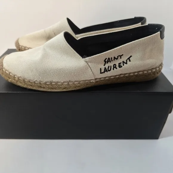 Saint Laurent Beige Espadrilles
