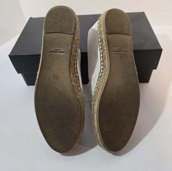 Saint Laurent Beige Espadrilles