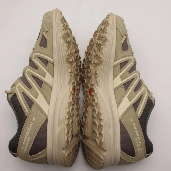 Salomon X-Mission 4 Suede Men’s 11.5 Women’s 12.5 Athletic Sneakers