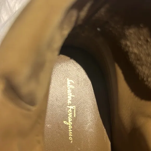 SALVATORE FERRAGAMO SOLDA SUEDE FUR SNEAKERS BOOTS