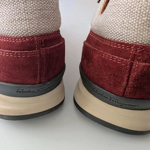 Salvatore Ferragamo Suede sneakers 8.5