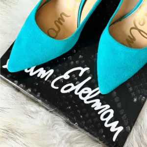 🎁SAM EDELMAN Suede leather shoe 3.75” high heels size 6 by Sam Edelman 🎁