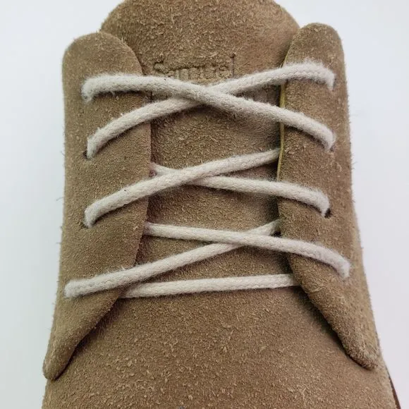 Samuel Hubbard Hubbard Free Womens Size 7.5 Tan Suede Leather Oxford Shoes