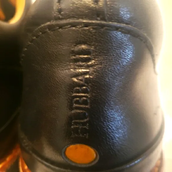 Samuel Hubbard Men’s Black Leather Dress Fast Plain Toe Oxford Shoes Size 7 M