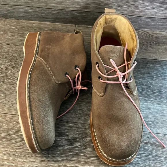 Samuel Hubbard suede leather Vibram boots (n22)