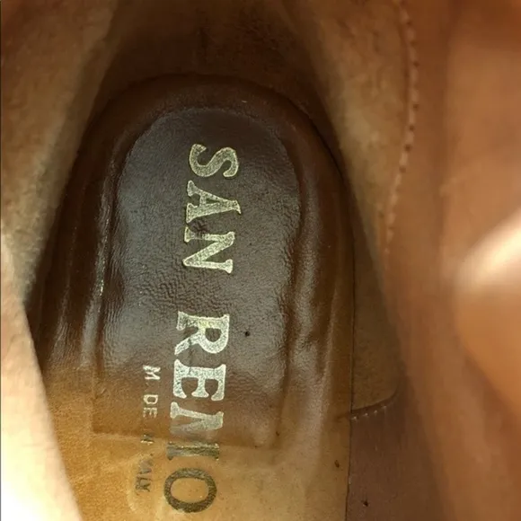 San Remo  Block Heels Italian Boots