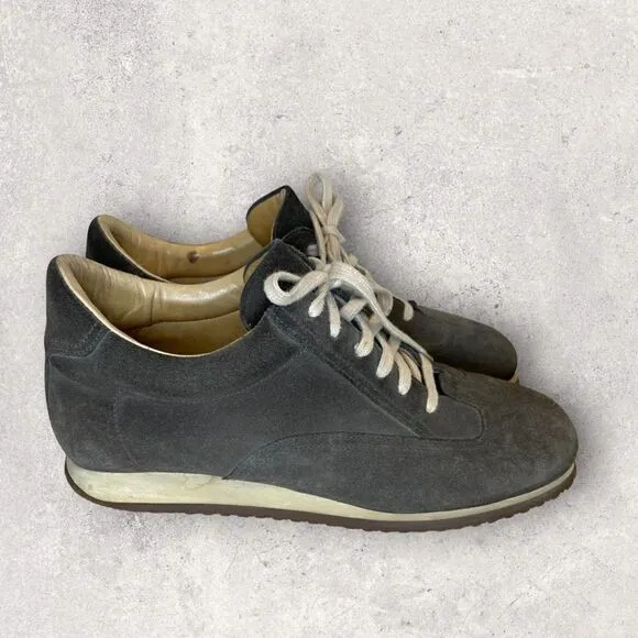 Santoni Club Suede Sneakers