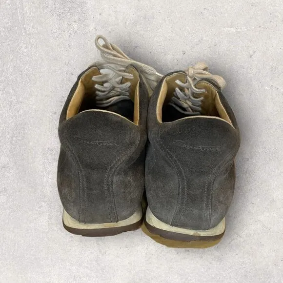 Santoni Club Suede Sneakers
