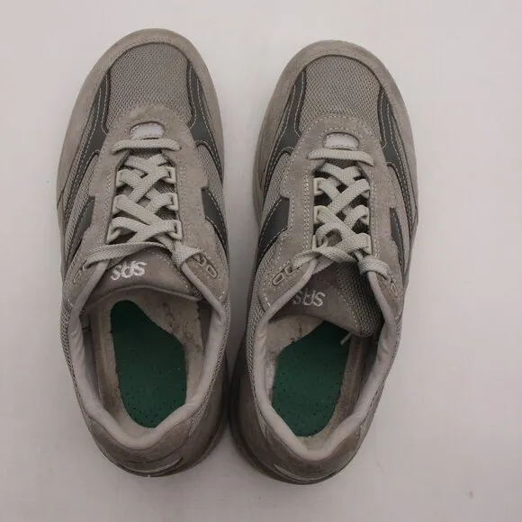 SAS Journey Mesh Men's Size 13 WWW Gray Suede Lace Up Athletic Comfort Sneakers