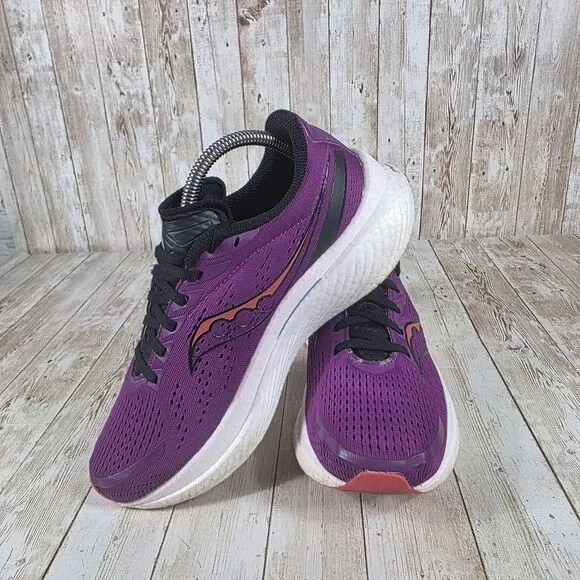 Saucony Endorphin Speed 3 Purple Shoes Athletic Sneakers Women's Size 8‎