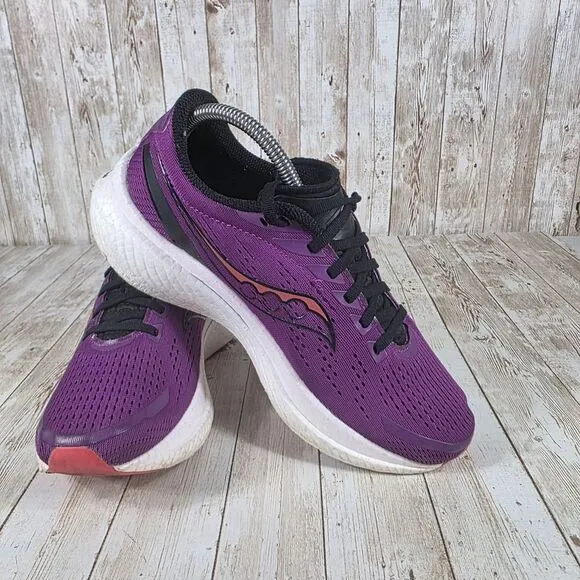 Saucony Endorphin Speed 3 Purple Shoes Athletic Sneakers Women's Size 8‎