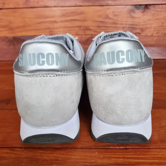 Saucony Jazz 81 Shoes‎ Men 13 Gray Silver Casual Sneakers S70539-3