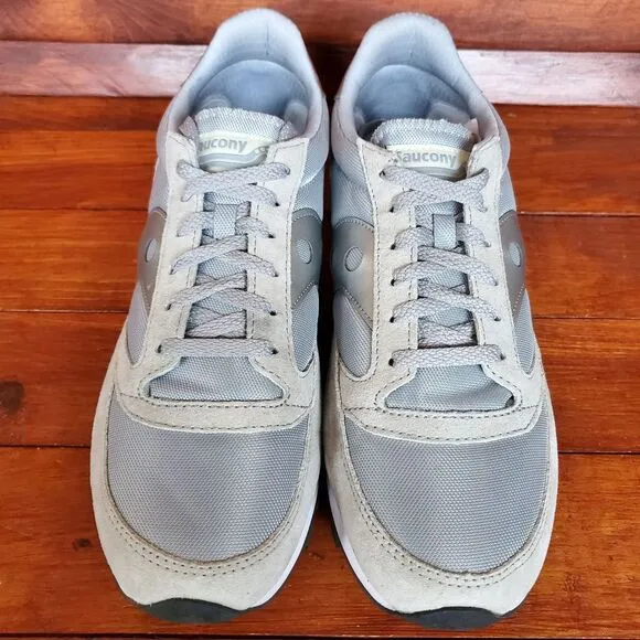 Saucony Jazz 81 Shoes‎ Men 13 Gray Silver Casual Sneakers S70539-3