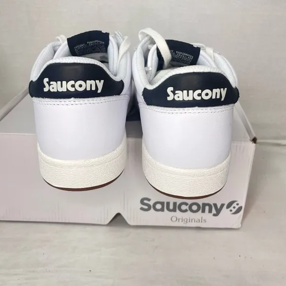 Saucony Jazz Court PU Men's Shoes WhiteAthletic Casual Sneakers‎ 8