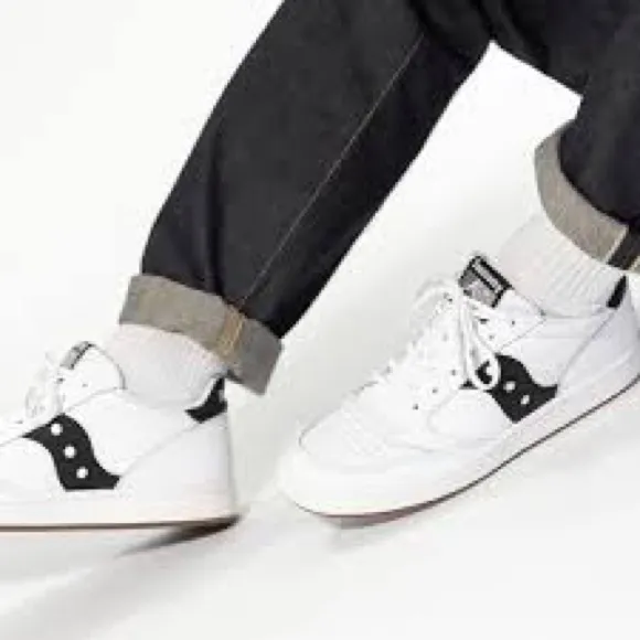 Saucony Jazz Court PU Men's Shoes WhiteAthletic Casual Sneakers‎ 8