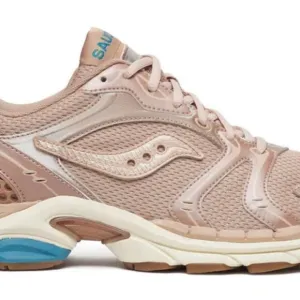 Saucony Progrid Triumph 4 Men’s Sz 8,9 Casual Running Shoe Peach White Sneaker