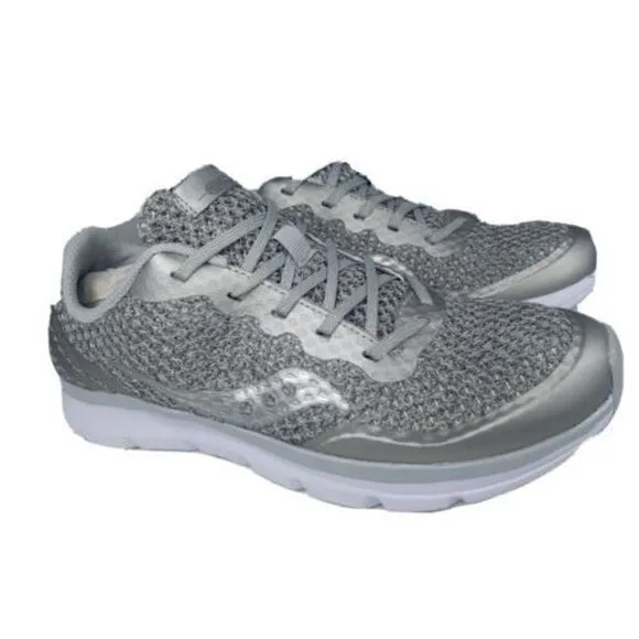 SAUCONY Girls Form 2 U Liteform Feel L Gray Casual Athletic Shoes Sz 7 W Youth