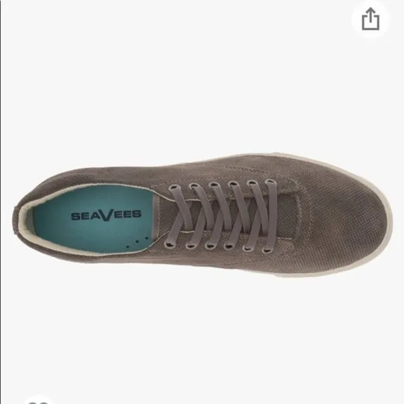 SeaVees Hermosa Suede Lace Up Sneakers Grey Mens Size 11.5