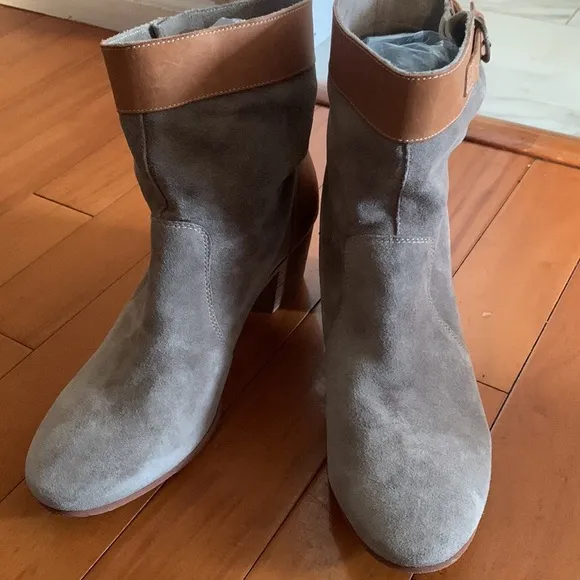 Sebago hand crafted leather suede boots size 11