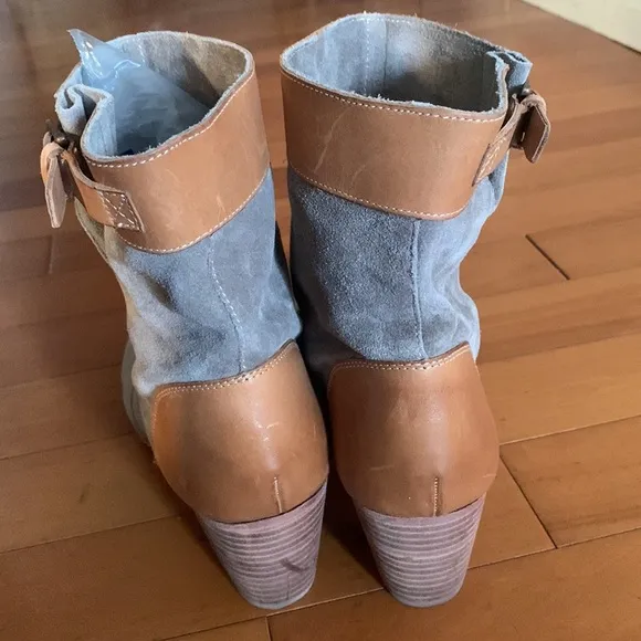 Sebago hand crafted leather suede boots size 11
