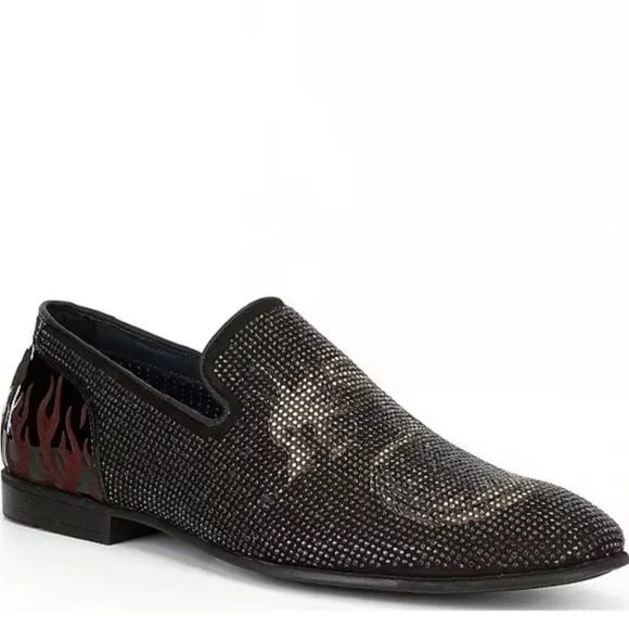 Section XMen's Saint Dragon Embellished Venetian Slip-Ons Shoes