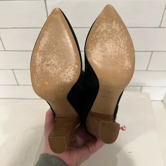 See by Chloe Suede Eyelet Sock Boot. Size 8.5. EUC!! Includes box and dust bag.