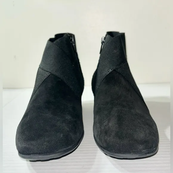 Sesto Meucci Ankle Boots Women’s 8.5 Black Yael Bootie Hovercraft Waterproof