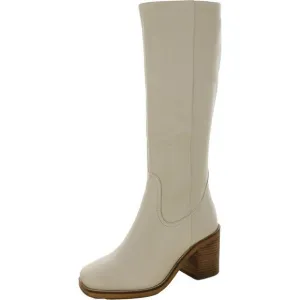 Seychelles Womens Itinerary White Leather Tall Knee-High Boots Shoes New