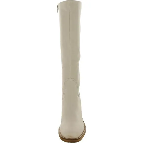Seychelles Womens Itinerary White Leather Tall Knee-High Boots Shoes New