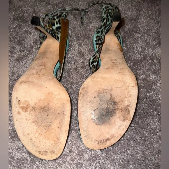 Shoe collector Giuseppe Zanotti sz 39.5 Leopard Print