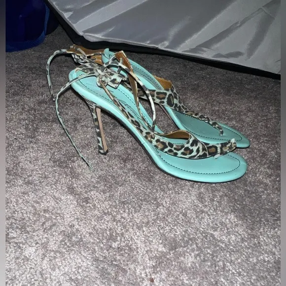 Shoe collector Giuseppe Zanotti sz 39.5 Leopard Print