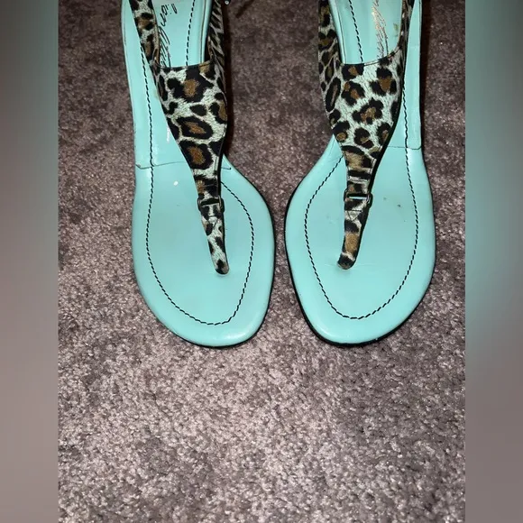 Shoe collector Giuseppe Zanotti sz 39.5 Leopard Print