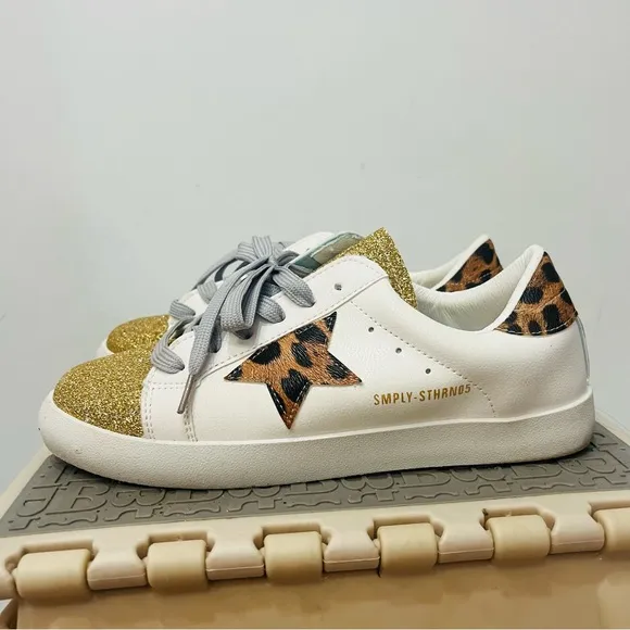 Simply Southern and boutique sneakers leopard fashion shoes sz 7