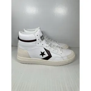 Size 10 Mens Converse Pro Blaze Classic Mid Shoes White Bloodstone Egret A08644C