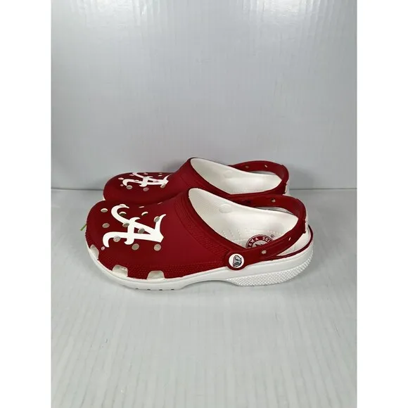 Size 10M/12W Crocs University of Alabama Crimson Tide Classic Clogs 209582-100