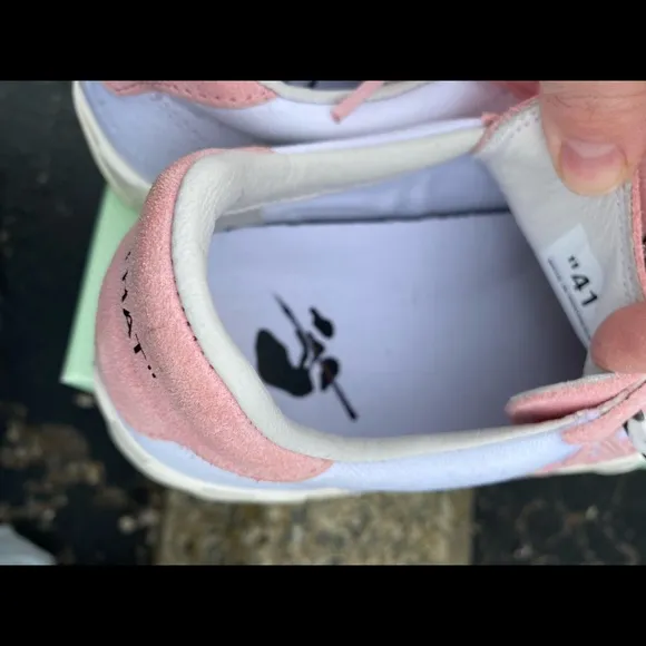 Size 11 - Off-White Vulcanized Low Pink/White