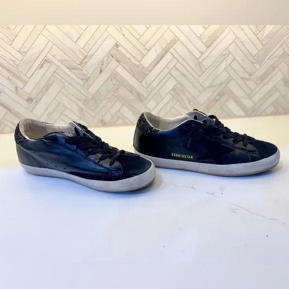 Size 37 Black Golden Goose Ballstar sneakers.