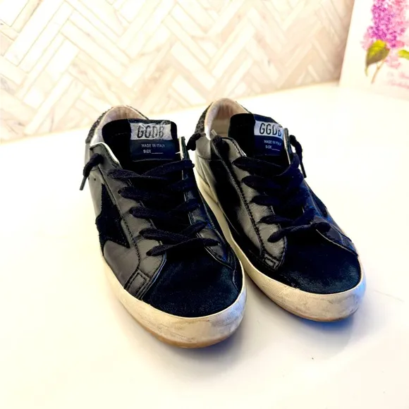 Size 37 Black Golden Goose Ballstar sneakers.