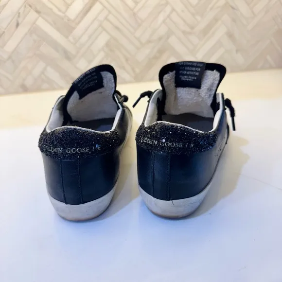Size 37 Black Golden Goose Ballstar sneakers.