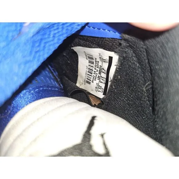 Size 5Y  - Air Jordan 5 Retro‎ Blue Suede (No box)
