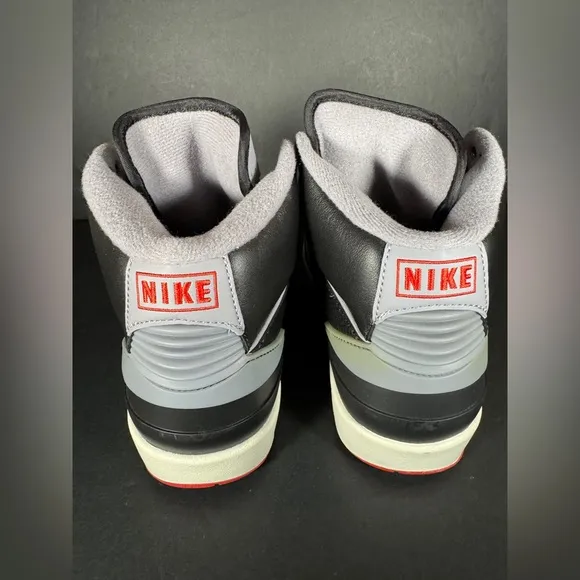 Size 6 Y / 7.5 W - NEW Nike Air Jordan 2 Retro GS 'Black Cement' Shoes Sneakers