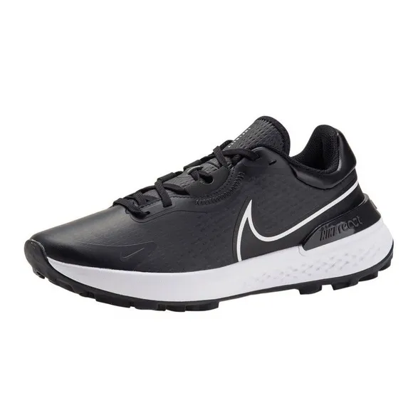 Size 7 Mens Wide Nike Infinity Pro 2 Golf Shoes DM8449-015‎ Black White Cleats