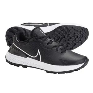 Size 7 Mens Wide Nike Infinity Pro 2 Golf Shoes DM8449-015‎ Black White Cleats