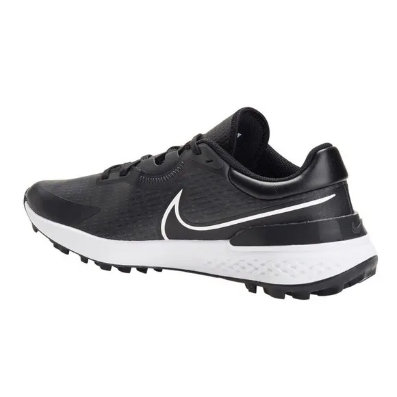 Size 7 Mens Wide Nike Infinity Pro 2 Golf Shoes DM8449-015‎ Black White Cleats
