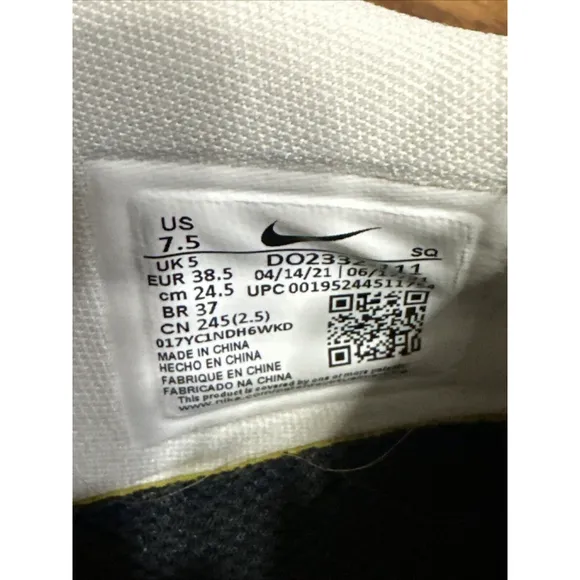 Size 7.5- Women’s Nike Air Force 1 Fontanka &quot;Have a Good Game&quot; DO2332-111