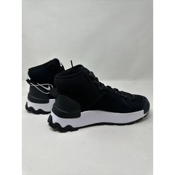 Size 9 - Nike City Classic Mid‎ Black White W