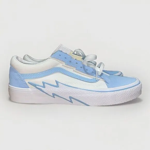 Size 9.5 - VANS Old Skool‎ Bolt - Baby Blue